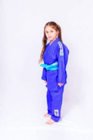 Kimono Reforçado Azul Infantil